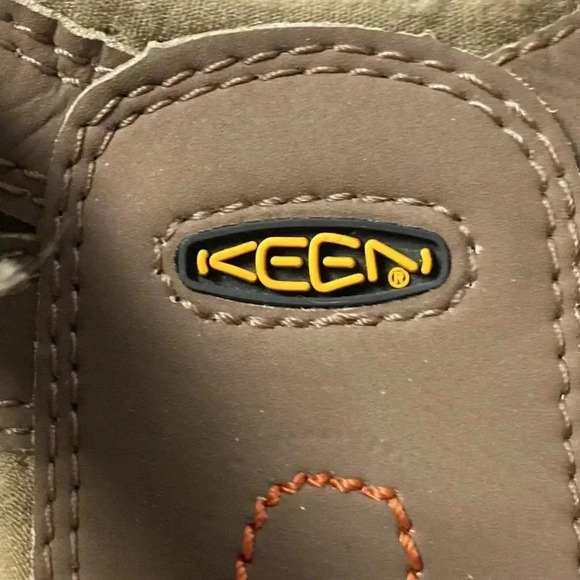 KEEN WOMENS SIZE 6 SANDALS BROWN AND GRAY HOOK LOOP CLOSURE CLEAN - Picture 6 of 13